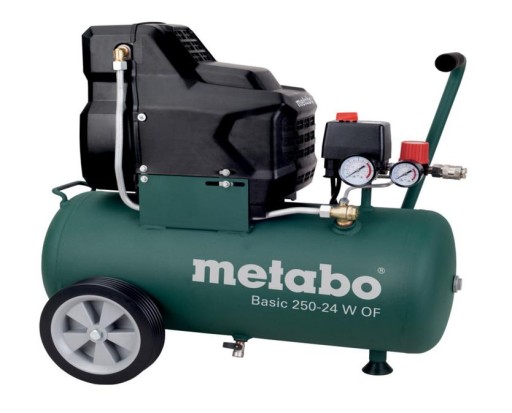 METABO БЕЗМАСЛИНИЙ КОМПРЕСОР 230V 24L BASIC 250-24 W OF