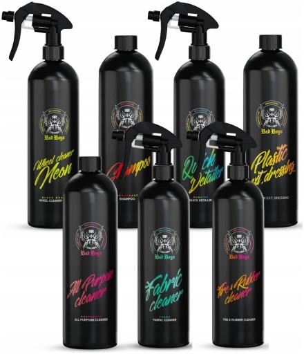 RR Customs RRC Погані хлопці Мега набір автомобільної косметики в подарунок