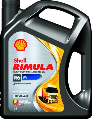 ПОЛУСИНТЕТИЧЕСКОЕ МАСЛО SHELL RIMULA R6 M 10W40 5л