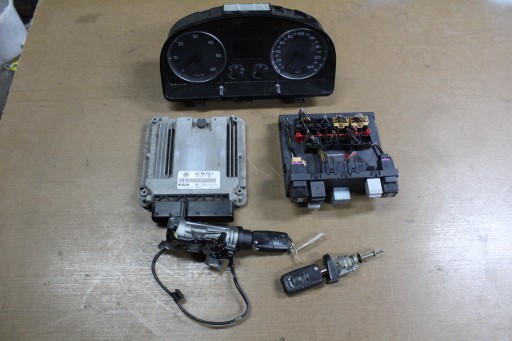 03G906016A - Комплект контроллера двигателя vw touran i 03-09 для запуска 1.9tdi 105км