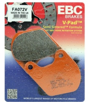 ЕЦБ ТОРМОЗНЫЕ КОЛОДКИ FA072V