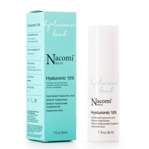 Hydratačné sérum Hyaluronic Acid 10% Nacomi 30 ml