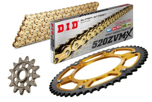 Z1431-210:53-GLD.34074 - HONDA CRF 250 X 04-17 комплект привода SUPERSPROX