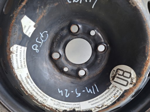 FIAT 4X98 wheel spare 125/90 R15