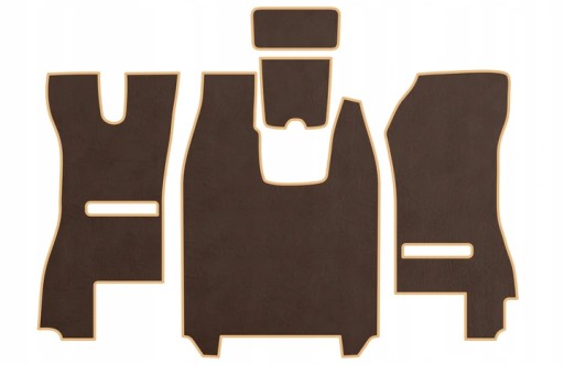 КОВЕР КОВРЫ ГЛАДКАЯ ЭКО КОЖА SCANIA R OD13 N / A