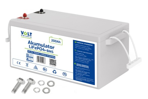 Акумулятор вольт польща 25,6 v 200 ah