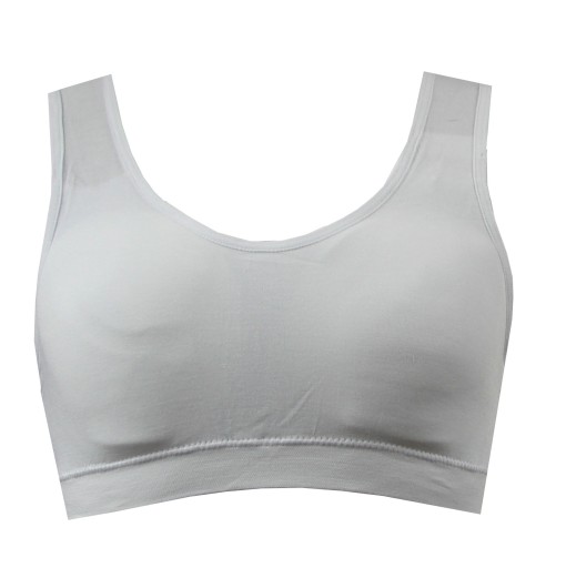 Білий безшовний бюстгальтер Greenice 128