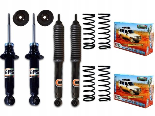 EFSpAJERO3 - ПРУЖИНЫ АМОРТИЗАТОРЫ + 2 PAJERO 4 LIFT ПОДВЕСКА