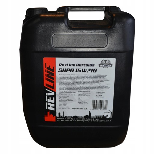 REVLINE HERCULES SHPD 15W40 20 Л