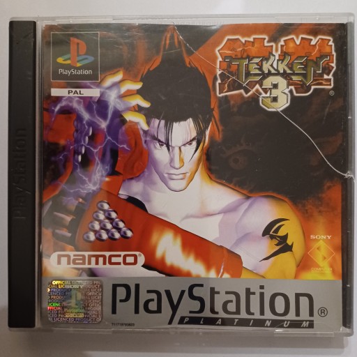 Tekken 3, Playstation, PS1, bez knižky