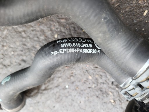 crijeva cijevčica vode AUDI A4 B9 8W A5 F5 2.0TDI 8W0819342B 8W0819334G OE EU