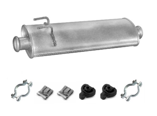 21.282 - RENAULT MASTER II 2.5 дизель середній глушник