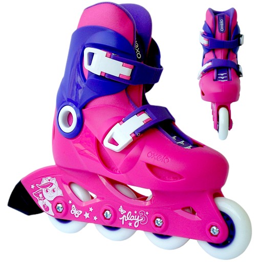 Рожеві ковзани Play3 Pink-Purple 32/34