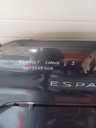 Couverture du capot RENAULT ESPACE V5 901528890R