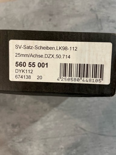 Колеса St SUSPENSIONS 560 55 001