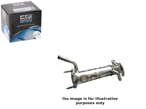 88390E - РАДИАТОР ВЫХЛОПНЫХ ГАЗОВ FORD TRANSIT 2.4 D 04.06-08.14 MEAT DORIA