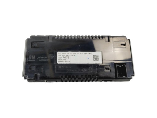 display RADIA OPEL MERIVA B 13277072