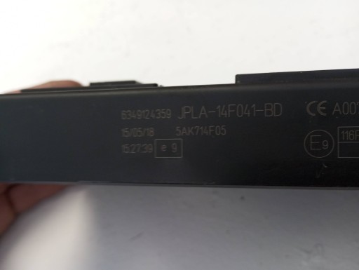 comfort control unit front JAGUAR and-PACE JPLA-14F041-BD