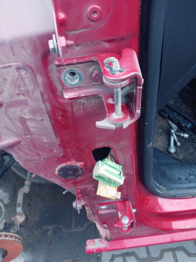 OPEL CORSA F ПЕТЛЯ ДВЕРІ ЛІВА ПЕРЕДНЯ ВЕРХНЯ