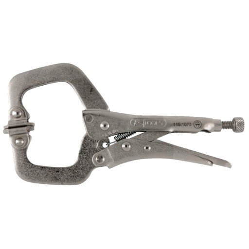 Щипцы KS Tools со сварочным зажимом