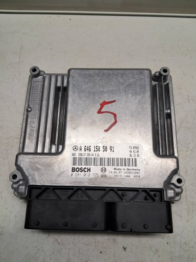 Mercedes-benz c class w203 2.2 cdi контроллер компьютер модуль эбу a6461505091