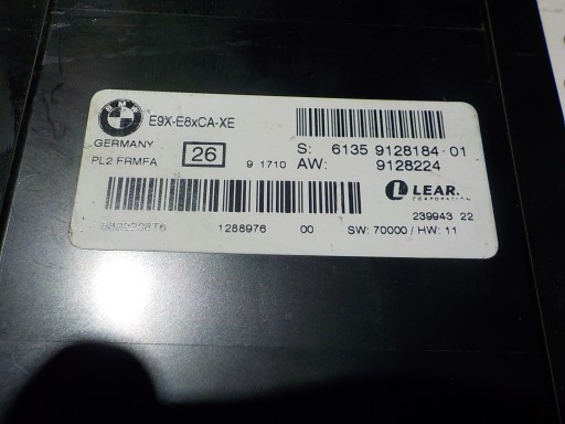 BMW 1 (E87) modulo luci 9128184 6135 9128224 26