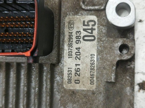 control unit of the engine 0261204983 Fiat Punto II (1999-2003)