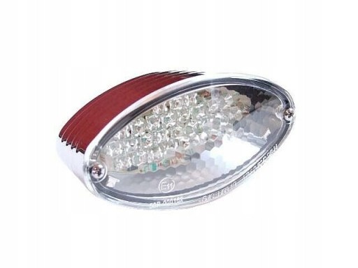 LA-083 - Задній ліхтар задній LED хром метал затвердження E11