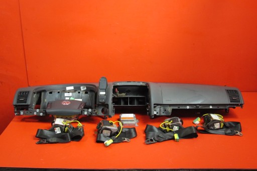VW TOUAREG 7LA 02- CRUSCOTTO KIT COMPLETE airbag consolle CRUSCOTTO COMPLETO CINTURA SICUREZZA ANTERIORI airbag airbag SENSOR KOMPLET