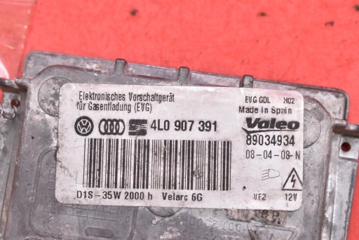 Unité de contrôle XENON KSENON Droit 4L0907391 89034934 AUDI Q7 4L 05-09