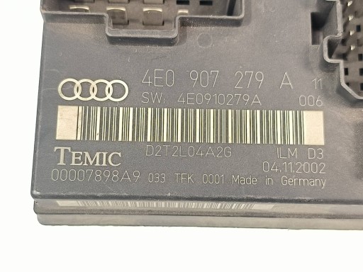 modulo luci 4E0907279A AUDI A8 D3