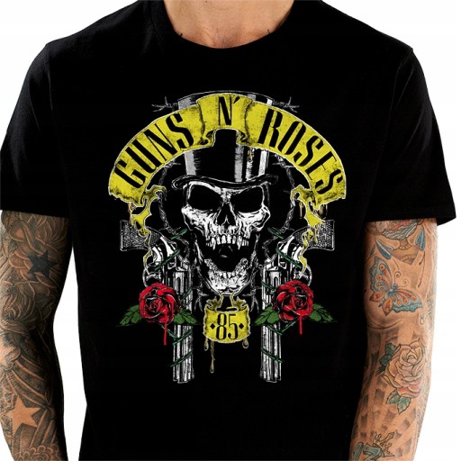 GUNS N ROSES GNR EUROPEAN TOUR 2025 PGE NARODOWY TSHIRT