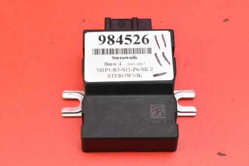 control unit module POMPY of the fuel 7450992 BMW 4 F36 2.0 D 190 KM 13-17