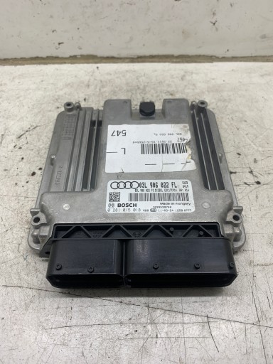 Контролер комп'ютера двигуна 03l906022fl audi a6 c6 lift (2004-2011) 2.0 tdi