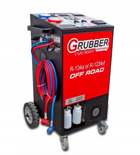 GRUBBER СТАНЦІЯ КОНДИЦІОНУВАННЯ ПОВІТРЯ R134A 1234YF OFF-ROAD