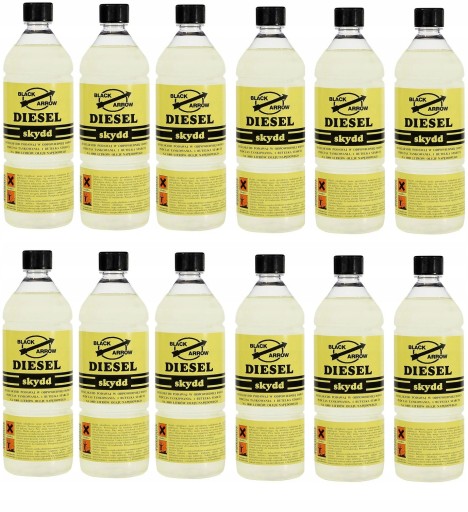 НАБІР ДИЗЕЛЬНИХ ПРИСАДОК SKYDD DEPRESSATOR BLACK ARROW CARDBOARD 12x 1L
