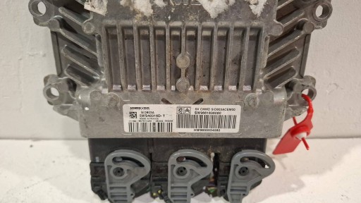 control unit of the engine computer 5WS40316DT Peugeot 607 2.0 HDI