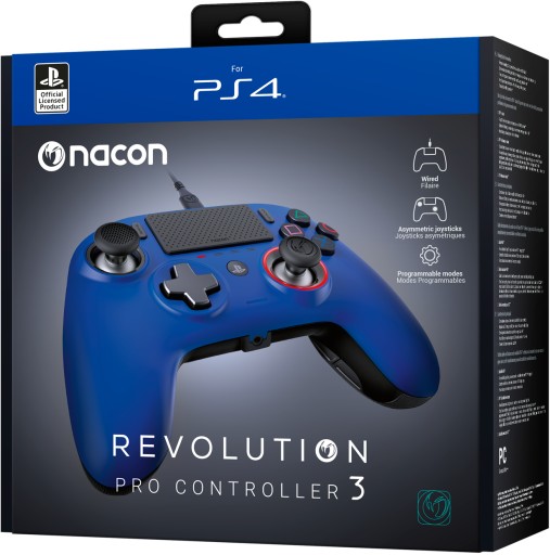 NACON PS4 Pad Revolution Pro Controller Blue Sklep, Opinie