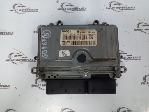 220KM 30650454 - Volvo c30 07r 2.5 турбо b5254t3 220км компьютерный контроллер двигателя 0261209038