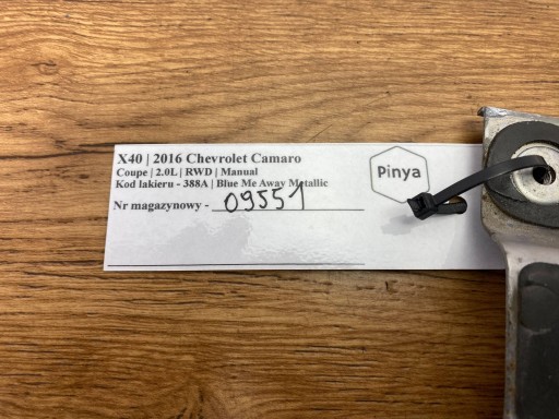 cover gearboxes of the gear Chevrolet Camaro 2016+