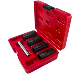 НАБОР ПОВРЕЖДЕННЫХ ВИНТОВЫХ ЭКСТРАКТОРОВ 1/2 5 ЭЛЕМЕНТОВ.