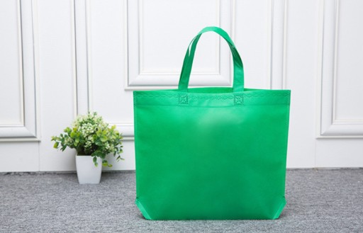 Nákupná taška, nákupná horizontálna ZELENÁ LUBLIN