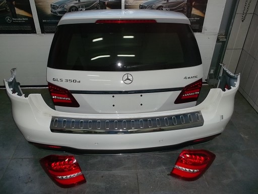 A166 149 - MERCEDES GLS AMG W166 ЗАДНИЙ КАПОТ ЗАДНИЙ БАМПЕР FV