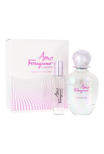 salvatore ferragamo amo ferragamo flowerful woda toaletowa 100 ml   zestaw