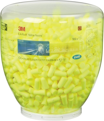 Затычки для ушей стопоры 3M EAR Soft 500par