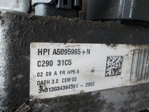 FIAT DUCATO II SCUDO 2.0 HDI Servopumpe HPI A5095965+N