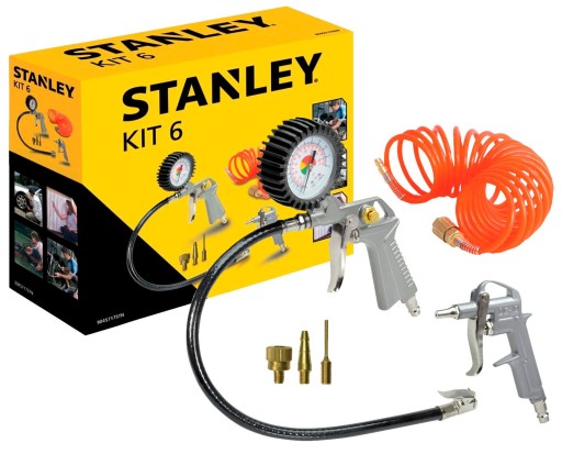 НАБІР ПНЕВМАТИЧНИХ АКСЕСУАРІВ 6 ШТ.