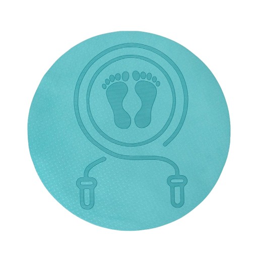 Килимок для вправ Fitness Indoor Outdoor Round Mat Non