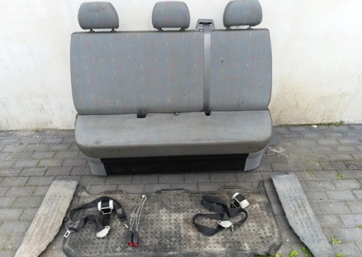 VW T5 T5 LIFT T6 DOKA Sitz Sitz TROJKA LAWKA Sitz TRZYOSOBOWE