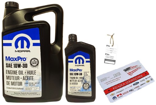 MOPAR 10W30 6L MS-6395 + БЕСПЛАТНЫЕ ПОДАРКИ